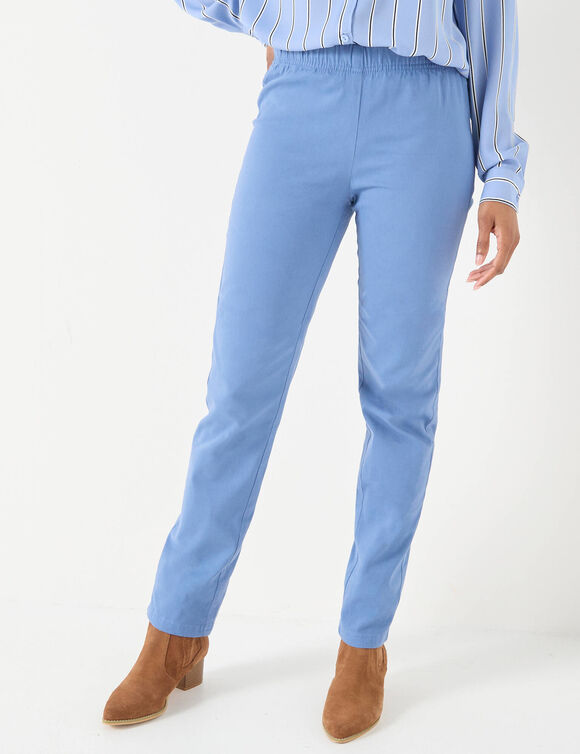 Pantalon sculptant, ceinture ventre plat (bleu grisé) Pantalon sculptant, ceinture ventre plat (bleu grisé)